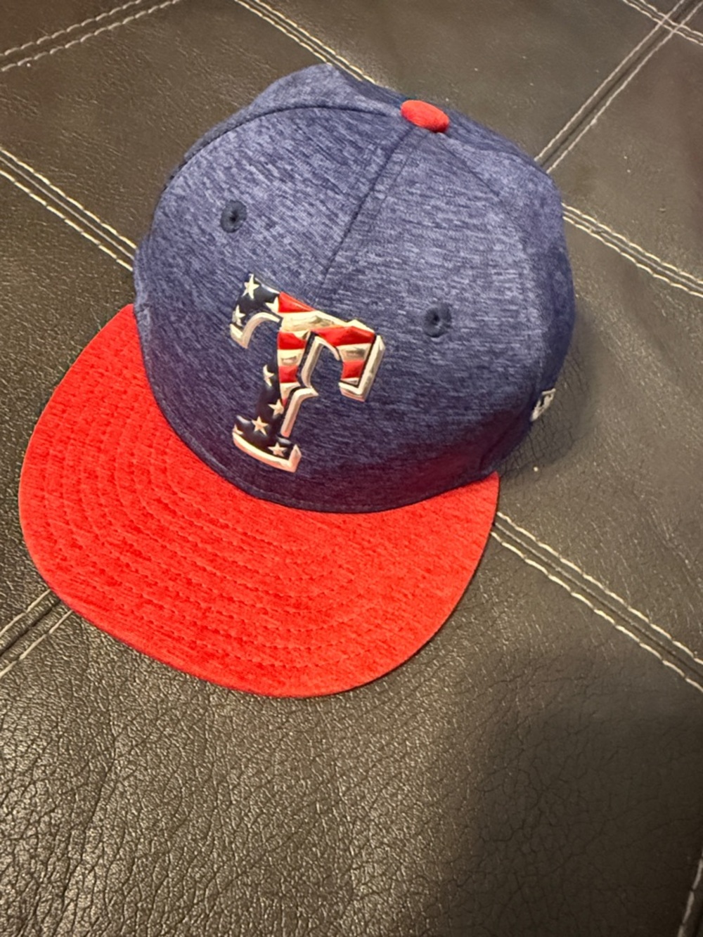 New Era Patriotic Stars & Stripes Cap - Navy, Red & White